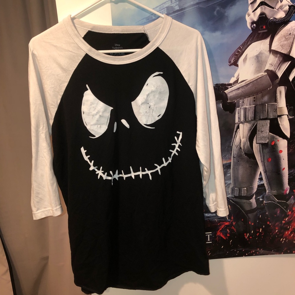 The Nightmare Before Christmas Baseball Tee